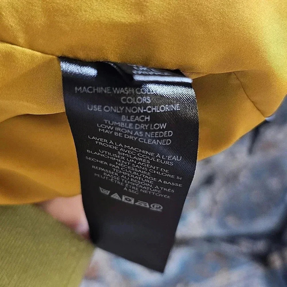 BDG x Urban Outfitters Sherpa Colorblock Powder Parka - Red Multicolor - Size L - Picture 10 of 10